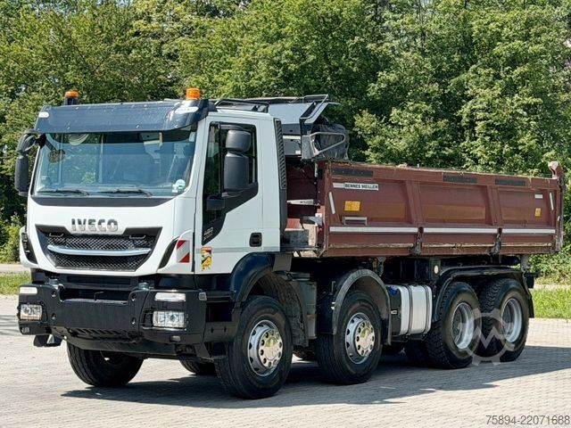 Tipper truck IVECO STRALIS X WAY 480* KIPPER * 8x4 * TOPZUSTAND