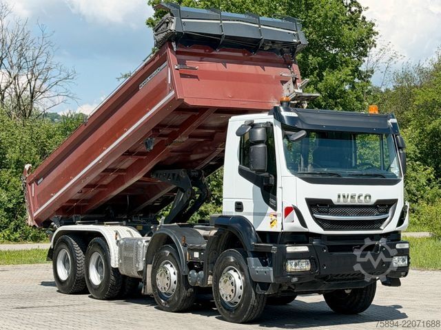 Tipper truck IVECO STRALIS X WAY 480* KIPPER * 8x4 * TOPZUSTAND