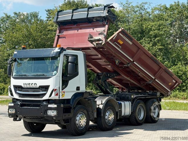 Tipper truck IVECO STRALIS X WAY 480* KIPPER * 8x4 * TOPZUSTAND
