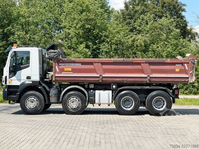 Tipper truck IVECO STRALIS X WAY 480* KIPPER * 8x4 * TOPZUSTAND
