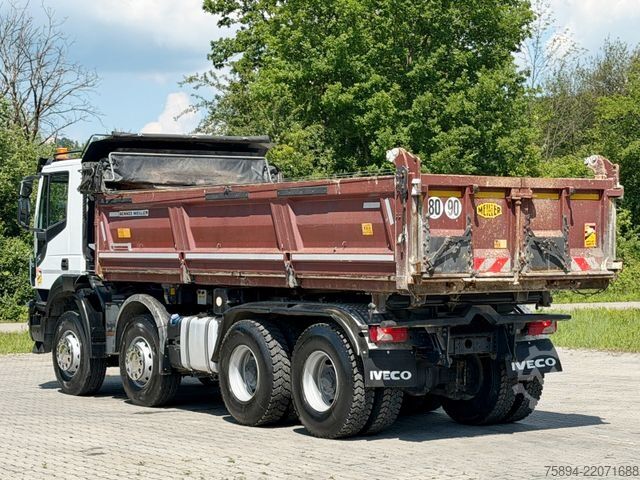 Tipper truck IVECO STRALIS X WAY 480* KIPPER * 8x4 * TOPZUSTAND