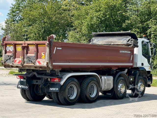 Tipper truck IVECO STRALIS X WAY 480* KIPPER * 8x4 * TOPZUSTAND