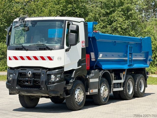 Tipper truck RENAULT K 430 DTI 11 *KIPPER * 8x4 * TOPZUSTAND