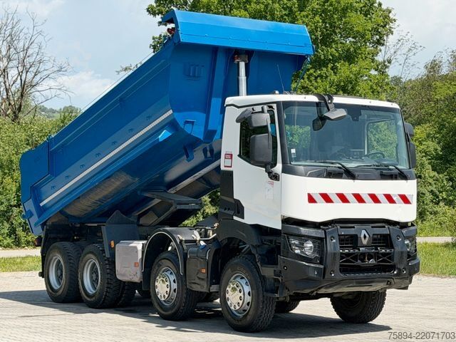 Tipper truck RENAULT K 430 DTI 11 *KIPPER * 8x4 * TOPZUSTAND
