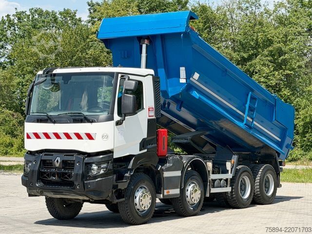 Tipper truck RENAULT K 430 DTI 11 *KIPPER * 8x4 * TOPZUSTAND