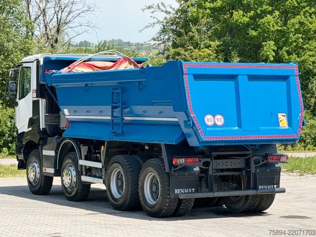Tipper truck RENAULT K 430 DTI 11 *KIPPER * 8x4 * TOPZUSTAND