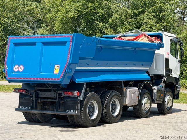 Tipper truck RENAULT K 430 DTI 11 *KIPPER * 8x4 * TOPZUSTAND