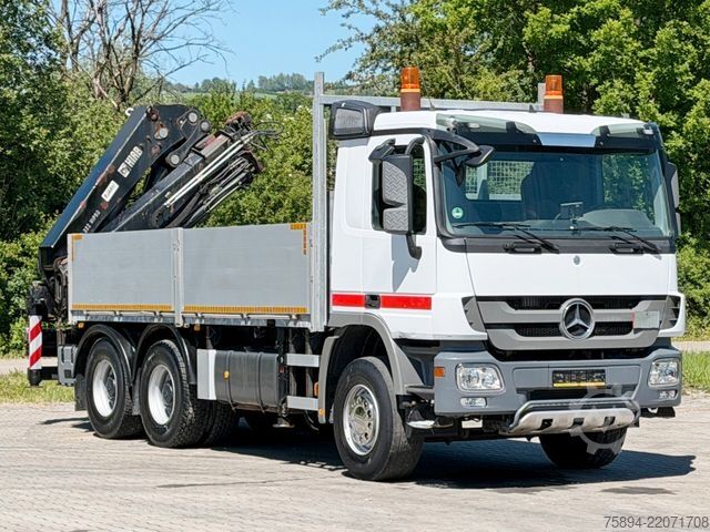 Truck mounted crane MERCEDES-BENZ ACTROS 2641 * HIAB 322 EP-3 HIPRO+FUNK / 6x4