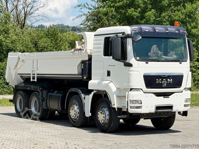 Tipper truck MAN TGS 35.440 KIPPER * 8x4 * TOPZUSTAND