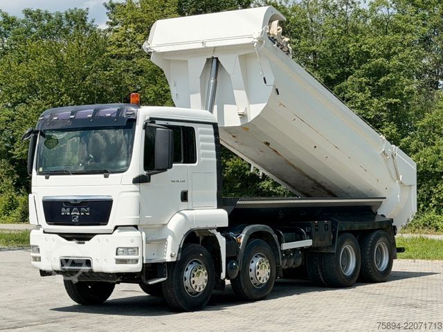 Tipper truck MAN TGS 35.440 KIPPER * 8x4 * TOPZUSTAND