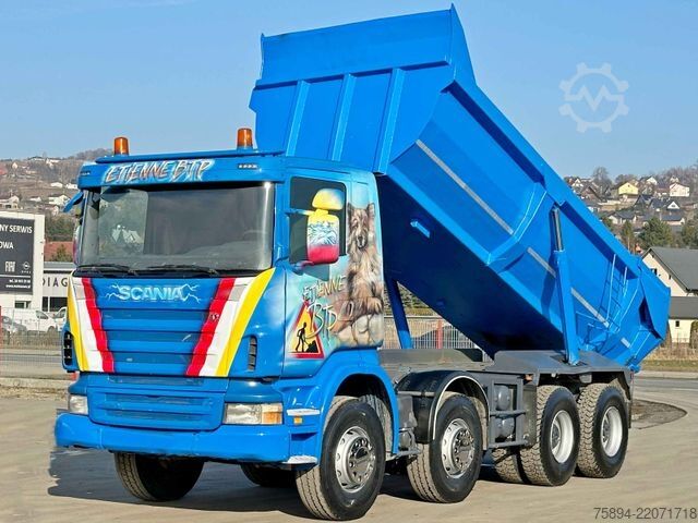 Tipper truck SCANIA R 420 * Kipper * TOPZUSTAND / 8x4