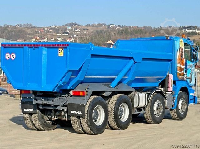 Tipper truck SCANIA R 420 * Kipper * TOPZUSTAND / 8x4