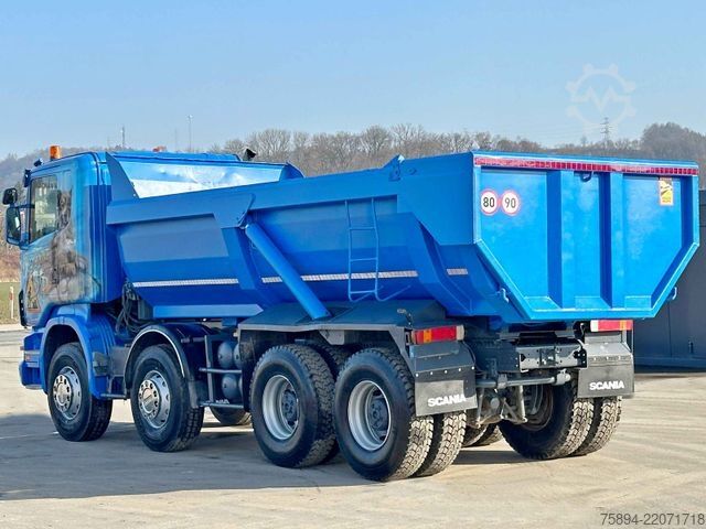 Tipper truck SCANIA R 420 * Kipper * TOPZUSTAND / 8x4