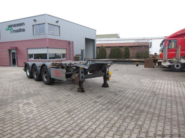 Swap body semitrailer RENDERS Euro 902 Multi All connections 2xExtendable BPW