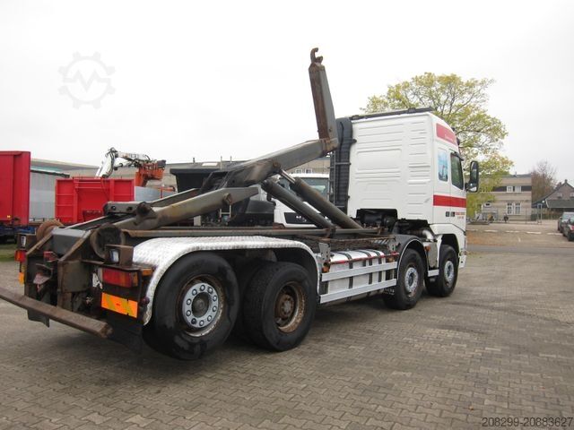 Roll-off tipper truck VOLVO FH 460 Globe 8X2 Haken 25T Manual Ap-Achse