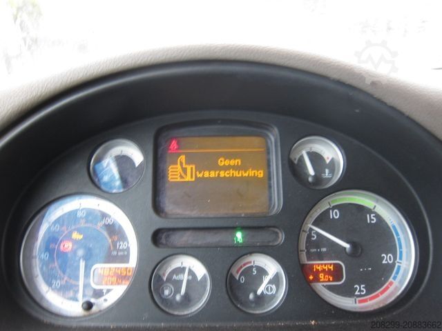 Roll-off tipper truck DAF CF 85 410 6X2*4 Meiller Haken Manual Retarder