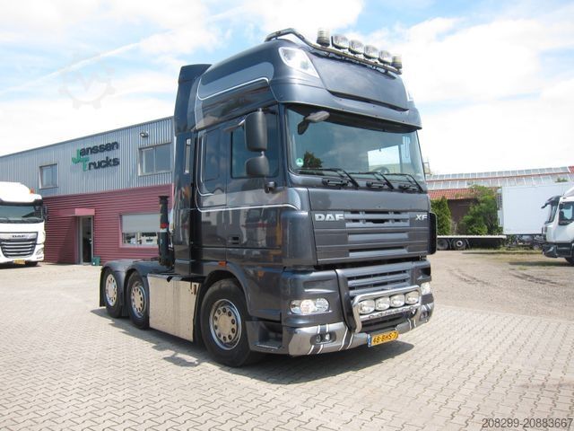 Standard tractor unit DAF XF 105 510 6X2 Copma 21t/m Kran/Crane/ Grua/Funk