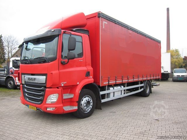 LKW mit Pritsche & Plane DAF CF 230 19T Schiebeplane LBW Portalturen
