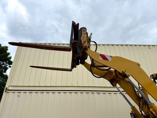 Wheel loader CATERPILLAR 914G / Schaufel+ Gabel / Deutsche Maschine