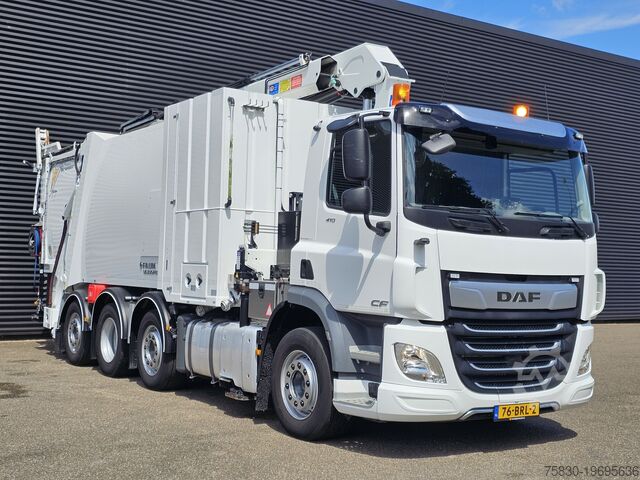 Refuse collection vehicle DAF CF 410 8X2/6 FAUN / BEKKER LAGRAM 16m3 / WAS IN...