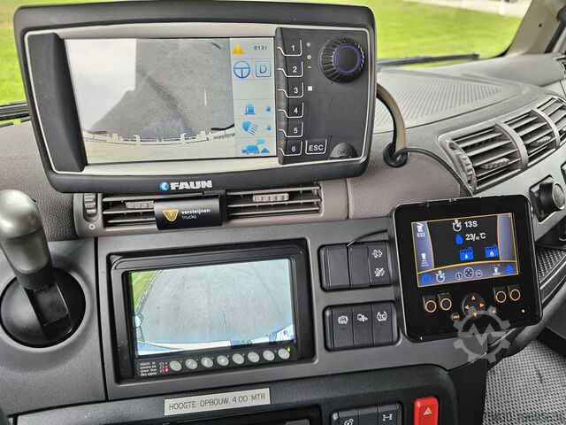 Refuse collection vehicle DAF CF 410 8X2/6 FAUN / BEKKER LAGRAM 16m3 / WAS IN...