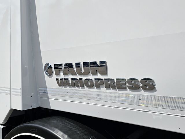 Refuse collection vehicle DAF CF 410 8X2/6 FAUN / BEKKER LAGRAM 16m3 / WAS IN...