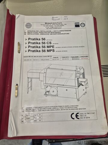 Shrinking equipment Minipack-Torre Pratika 56 MPE