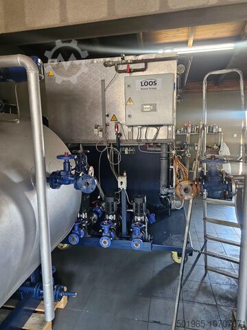 Steam boiler, low pressure boiler 0.5 bar LOOS UND 800