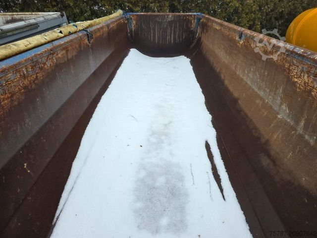 Kipper Auflieger MEILLER Stahlmulde MHKS 41/3-S, Schütte, Liftachse