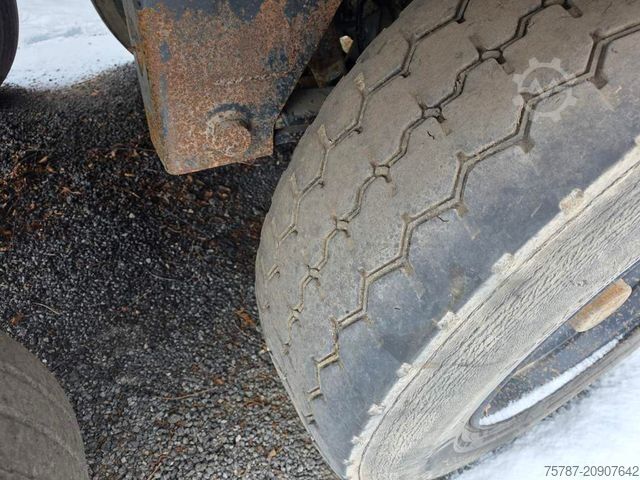 Tipper semitrailer MEILLER Stahlmulde MHKS 41/3-S, Schütte, Liftachse