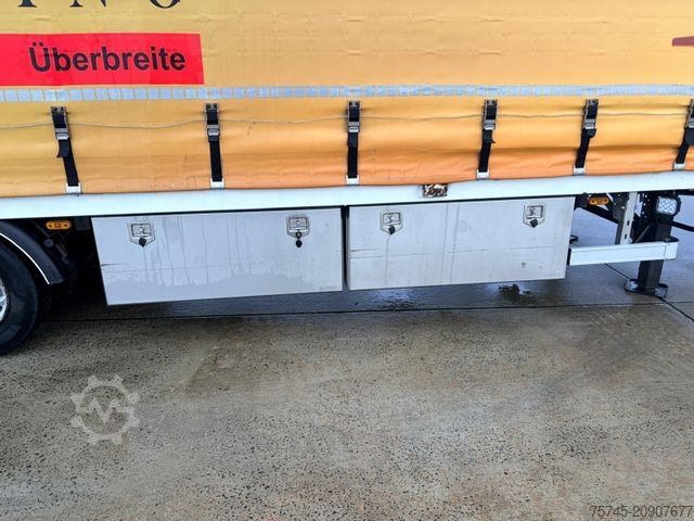 Auflieger mit Pritsche & Plane VAN_ECK