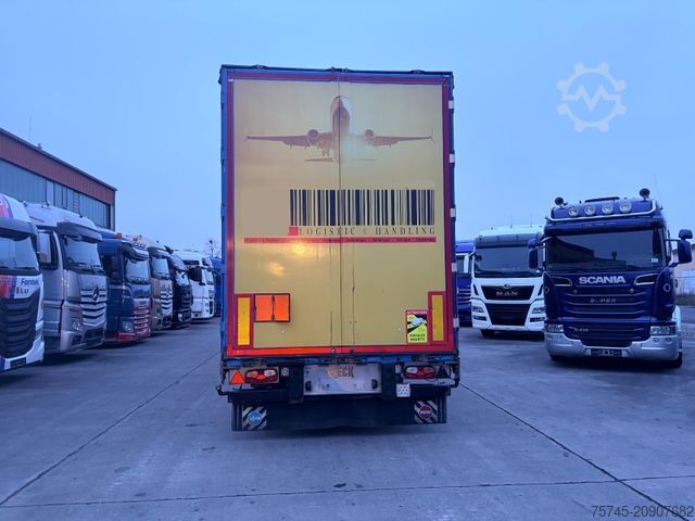 Auflieger mit Pritsche & Plane VAN_ECK