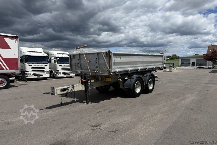Three-way tipper trailer Humbaur HTK 3-Seitenkipper