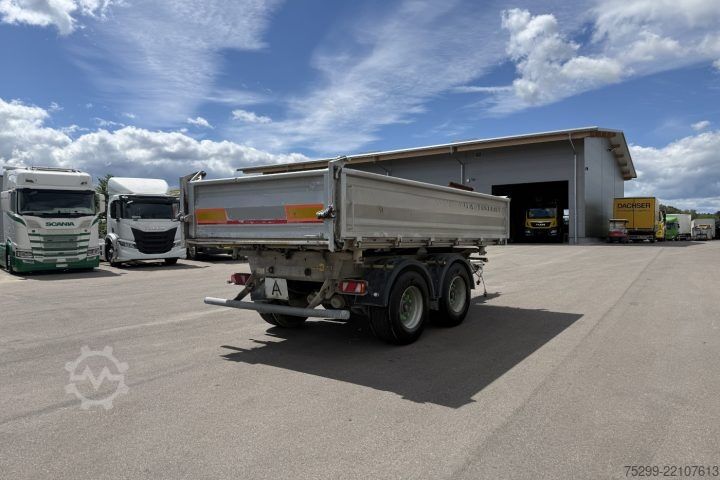 Three-way tipper trailer Humbaur HTK 3-Seitenkipper