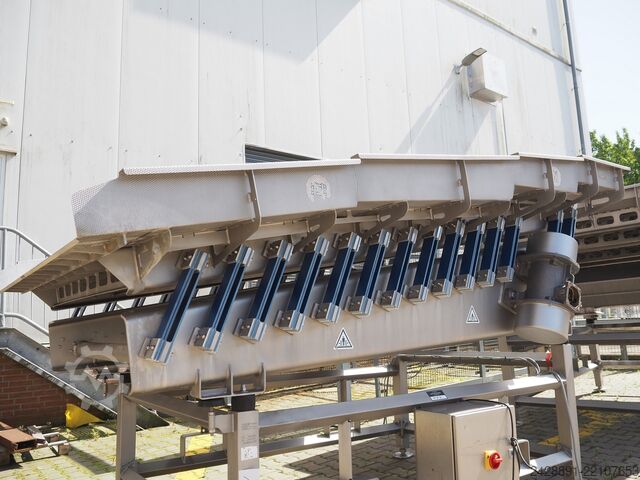 Vibrating trough screen TOMRA 
