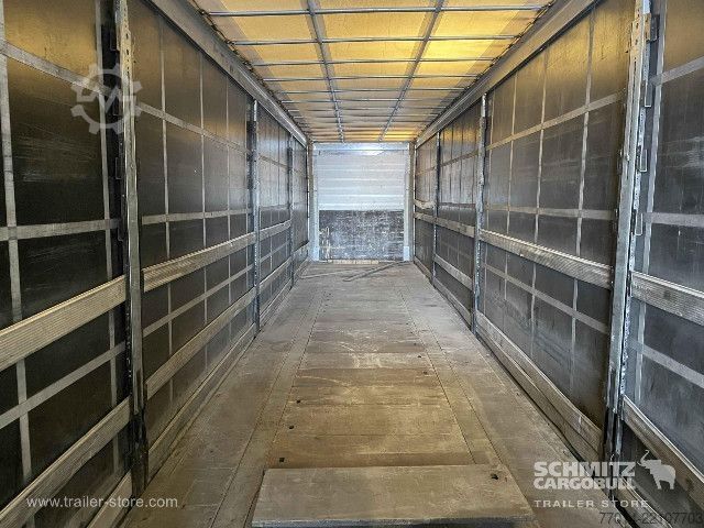 Open semitrailer with tarp Schmitz Cargobull Curtainsider Coil