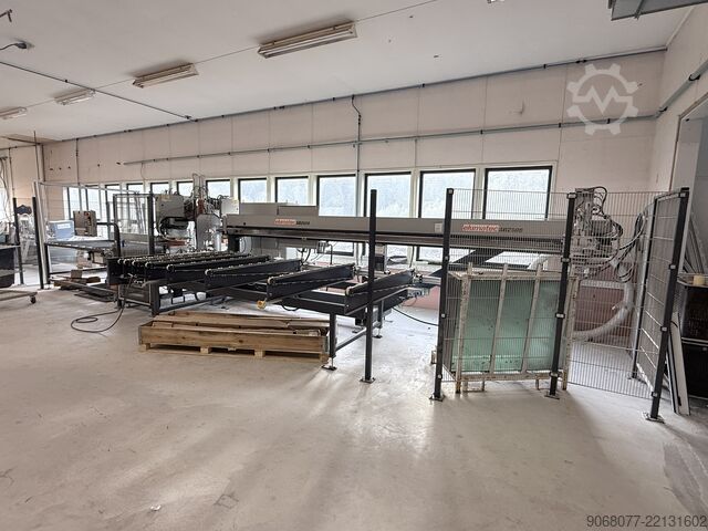 Elumatec PVC profile processing center. ELUMATEC SBZ 608