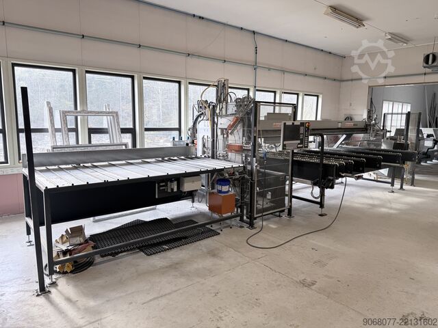 Elumatec PVC profile processing center. ELUMATEC SBZ 608
