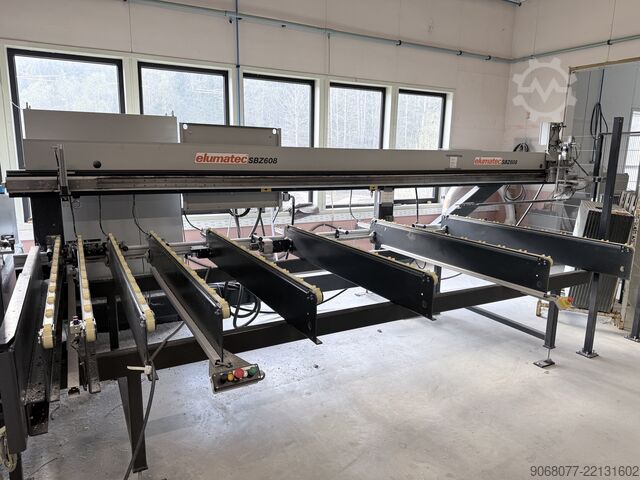 Elumatec PVC profile processing center. ELUMATEC SBZ 608