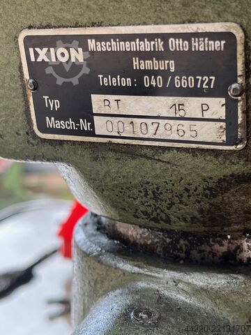 Gang drilling machine Ixion Reihenbohrmaschine