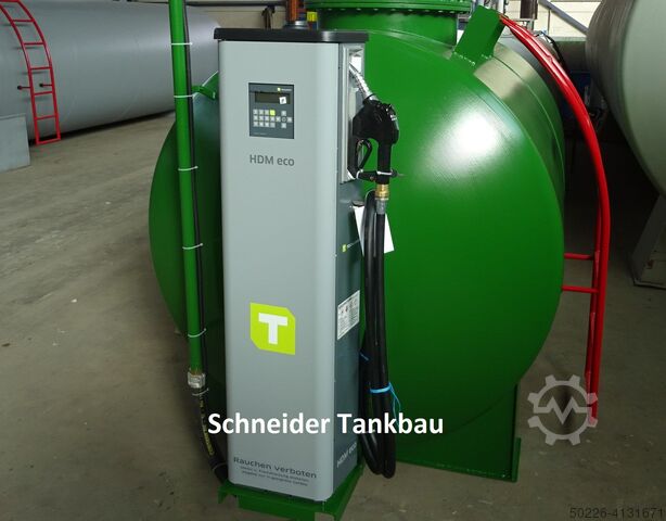 Diesel fuel pump Schneider Tankbau Zapfsäule mit Datenerfassung