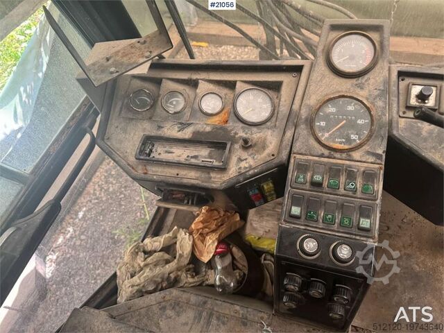 Construction equipment Bucher K-1700 sweeper Rep object.