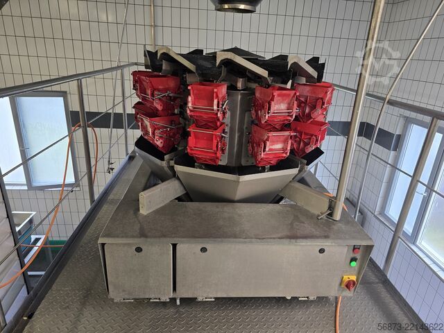 Mehrkopfwaage-Wäge-Füllmaschine Multipond-Atoma Mehr-Kopf Waage MP-1012FF