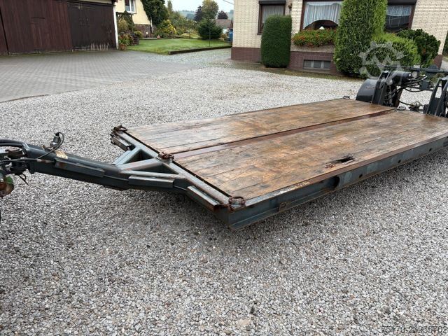 Trailer with working platform Bremer TP500 / 2013 / 25Km/h / Nutzlast ca. 5to.