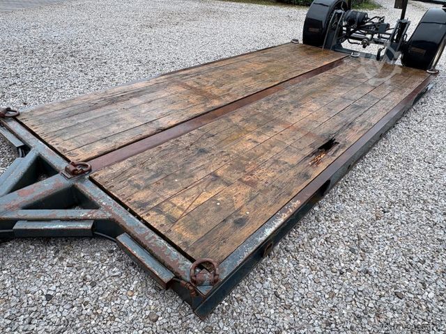 Trailer with working platform Bremer TP500 / 2013 / 25Km/h / Nutzlast ca. 5to.