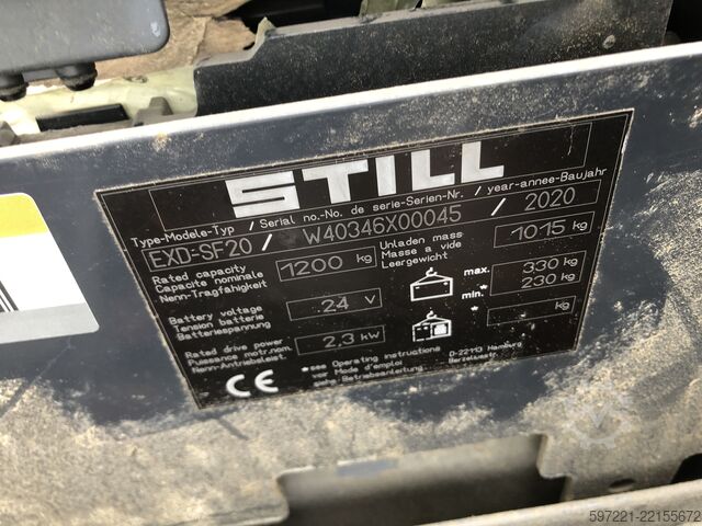 Pallet Stackers Still EXD-SF 20