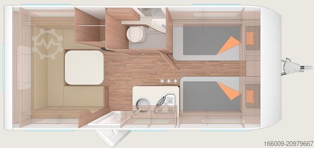 Caravan WEINSBERG CaraOne 480 EU 2026 mit Vorzelt