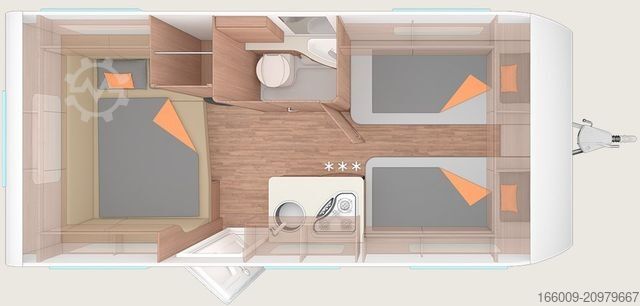 Caravan WEINSBERG CaraOne 480 EU 2026 mit Vorzelt