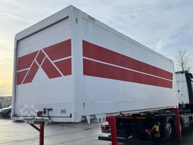 Swap body trailer KRONE KOFFER WK 7.3 RSTG / ROLLO / TOP !