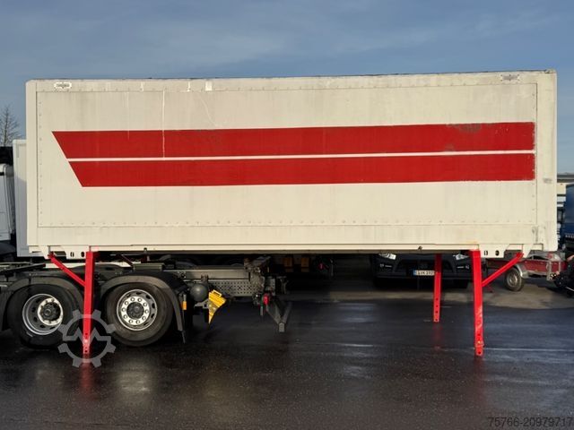Swap body trailer KRONE KOFFER WK 7.3 RSTG / ROLLO / TOP !